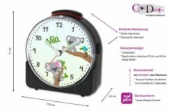 CreaDesign Kinder Funkwecker Weiß Personalisiert Mit Namen Koala -Optimal Elektronik Geschäft 28901818 05