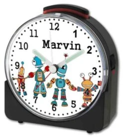 CreaDesign Kinder Funkwecker Weiß Personalisiert Mit Namen Roboter 8 CreaDesign Kinder Funkwecker Weiß Personalisiert Mit Namen Roboter -Optimal Elektronik Geschäft 28901824 04