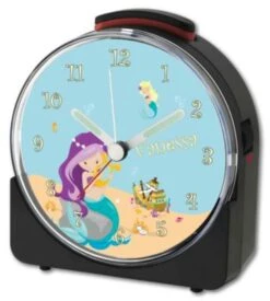 CreaDesign Kinder Funkwecker Weiß Personalisiert Mit Namen Meerjungfrau -Optimal Elektronik Geschäft 28901831 03