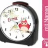 CreaDesign Kinder Funkwecker Weiß Personalisiert Mit Namen Eule Mama