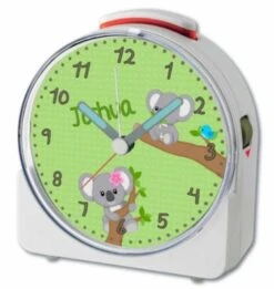 CreaDesign Kinder Funkwecker Weiß Personalisiert Mit Namen Koala 12-Stunden-Anzeigeformat, Geräuschlos/Ohne Ticken, Nachtlicht 8 CreaDesign Kinder Funkwecker Weiß Personalisiert Mit Namen Koala 12-Stunden-Anzeigeformat, Geräuschlos/Ohne Ticken, Nachtlicht -Optimal Elektronik Geschäft 28902000 04