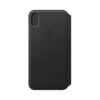 Apple Leder Folio Case Für IPhone XS Max MRX22ZM/A Schwarz
