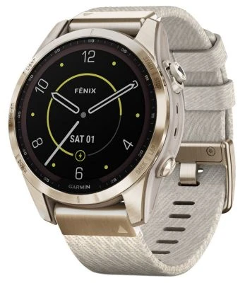 Garmin Fenix 7S Saphir Solar Titan Smartwatch Crème/Crèmegold Smartwatches 1 Garmin Fenix 7S Saphir Solar Titan Smartwatch Crème/Crèmegold Smartwatches