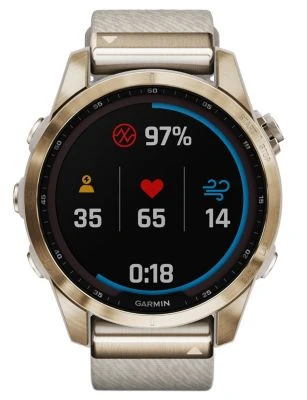 Garmin Fenix 7S Saphir Solar Titan Smartwatch Crème/Crèmegold Smartwatches 5 Garmin Fenix 7S Saphir Solar Titan Smartwatch Crème/Crèmegold Smartwatches – Bild 5
