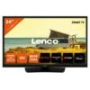 Lenco LED-2463BK 24 Zoll Android-Smart-TV 12-V-Kfz-Adapter HDR