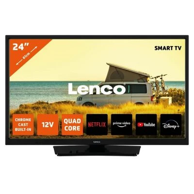 Lenco LED-2463BK 24 Zoll Android-Smart-TV 12-V-Kfz-Adapter HDR 1 Lenco LED-2463BK 24 Zoll Android-Smart-TV 12-V-Kfz-Adapter HDR