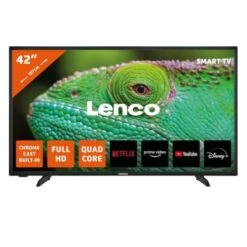 Lenco LED-4243BK 42 Zoll Android-Smart-TV Full HD 1920 X 1080 Px