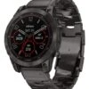 Garmin Fenix 7 Saphir Solar Titan Smartwatch Schwarz/Grau Smartwatches