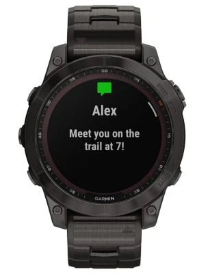 Garmin Fenix 7 Saphir Solar Titan Smartwatch Schwarz/Grau Smartwatches 4 Garmin Fenix 7 Saphir Solar Titan Smartwatch Schwarz/Grau Smartwatches – Bild 4