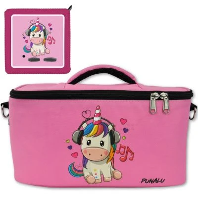 PUNALU Tasche Für Toniebox Inkl. Schutzfolie Passend Für Toniebox, Platz Für 30 Tonies, Ladegerät Und Kopfhörer, Set Toniebox Tasche + Toniebox Aufkleber 1 PUNALU Tasche Für Toniebox Inkl. Schutzfolie Passend Für Toniebox, Platz Für 30 Tonies, Ladegerät Und Kopfhörer, Set Toniebox Tasche + Toniebox Aufkleber