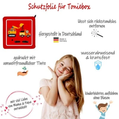 PUNALU Tasche Für Toniebox Inkl. Schutzfolie Passend Für Toniebox, Platz Für 30 Tonies, Ladegerät Und Kopfhörer, Set Toniebox Tasche + Toniebox Aufkleber 5 PUNALU Tasche Für Toniebox Inkl. Schutzfolie Passend Für Toniebox, Platz Für 30 Tonies, Ladegerät Und Kopfhörer, Set Toniebox Tasche + Toniebox Aufkleber – Bild 5
