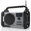Soundmaster DAB80SG Baustellenradio Mit DAB+ UKW Bluetooth Und Li-Ion Akku IP44 Staub- Und Spritzwassergeschützt