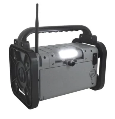 Soundmaster DAB80SG Baustellenradio Mit DAB+ UKW Bluetooth Und Li-Ion Akku IP44 Staub- Und Spritzwassergeschützt 3 Soundmaster DAB80SG Baustellenradio Mit DAB+ UKW Bluetooth Und Li-Ion Akku IP44 Staub- Und Spritzwassergeschützt – Bild 3
