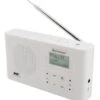Soundmaster DAB160WE DAB+/UKW Digitalradio Mit Eingebautem 1200 MA Li-Io-Akku