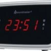 Soundmaster UR106SW UKW-PLL Uhrenradio Mit Festsenderspeicher Dualalarm Snooze Sleep
