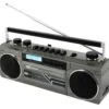 Soundmaster SRR70TI Retro Radiokassettenrekorder Mit DAB+ USB SD Und Bluetooth