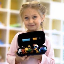 Edurino Lernspielzeug Tasche Sammelmäppchen Aufbewahren Von Figuren Und Stift Lila -Optimal Elektronik Geschäft 30154663 04