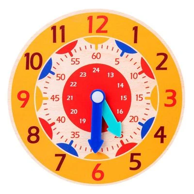 Enbaoxin Zeit Erkenntnis Bunte Uhr Frühen Lernen Spielzeug Holz Kleine Uhr Puzzle Spielzeug Für Kinder Kinder 1 Enbaoxin Zeit Erkenntnis Bunte Uhr Frühen Lernen Spielzeug Holz Kleine Uhr Puzzle Spielzeug Für Kinder Kinder