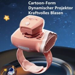 Decome Cartoon-Multifunktionsuhr Für Kinder Aus Der Luft- Und Raumfahrt Multifunktionale Mini-Projektor-Kinderuhr