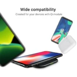 Green Cell AirJuice 15W Induktionsladegerät Schnellladefunktion Wireless Charger -Optimal Elektronik Geschäft 30597042 05