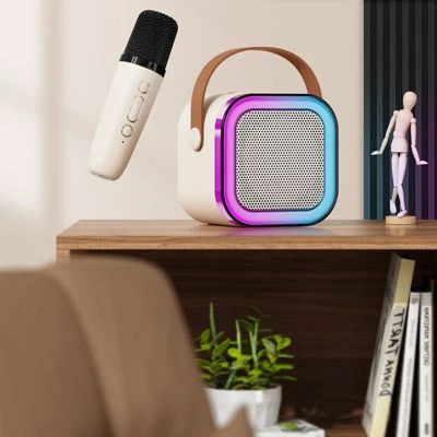 Enbaoxin Computer-Karaoke-Mikrofon Integriertes Audio-Mikrofon Lautsprecher 3 Enbaoxin Computer-Karaoke-Mikrofon Integriertes Audio-Mikrofon Lautsprecher – Bild 3