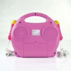 X4-TECH Kinder CD-Player Bobby Joey Inkl. USB / MP3 Und Mikrofone, Pink -Optimal Elektronik Geschäft 3566719 06