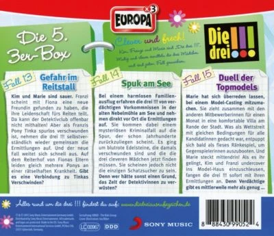 CD Die Drei !!! 05 - 3er Box (Folgen 13-15) 2 CD Die Drei !!! 05 - 3er Box (Folgen 13-15) – Bild 2