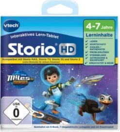 Storio 2, 3S, Max & TV Storio HD Lernspiel "Miles Von Morgen"