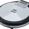Soundmaster Tragbarer CD/MP3 Player, Silber