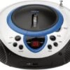 Lenco SCD-38 USB Blau - Boombox CD-/MP3-Player Mit Radio Und USB-Anschluss