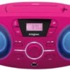 Bigben CD-Player Mit Radio CD61 (pink)
