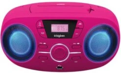 Bigben CD-Player Mit Radio CD61 (pink)